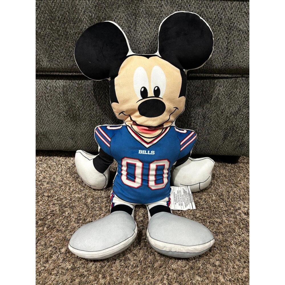 Northwest x Disney Buffalo Bills Mickey Mouse Cloud Pal Plush Bills Mafia